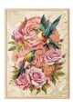 Tablou decorativ, 108616, Lemn masiv, Sticla PVC, Multicolor