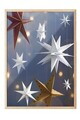 Tablou decorativ, 108662, Lemn masiv, Sticla PVC, Multicolor