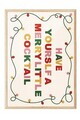 Tablou decorativ, 108668, Lemn masiv, Sticla PVC, Multicolor