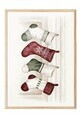 Tablou decorativ, 108669, Lemn masiv, Sticla PVC, Multicolor