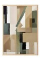 Tablou decorativ, 108690, Lemn masiv, Sticla PVC, Multicolor