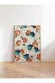Tablou decorativ, 108696, Lemn masiv, Sticla PVC, Multicolor