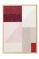 Tablou decorativ, 108707, Lemn masiv, Sticla PVC, Multicolor