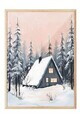 Tablou decorativ, 108738, Lemn masiv, Sticla PVC, Multicolor