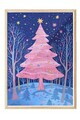Tablou decorativ, 108755, Lemn masiv, Sticla PVC, Multicolor