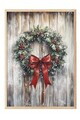 Tablou decorativ, 108761, Lemn masiv, Sticla PVC, Multicolor