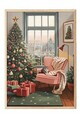 Tablou decorativ, 108802, Lemn masiv, Sticla PVC, Multicolor
