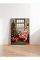 Tablou decorativ, 108802, Lemn masiv, Sticla PVC, Multicolor