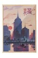 Tablou decorativ, 108921, Lemn masiv, Sticla PVC, Multicolor