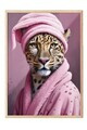 Tablou decorativ, 108927, Lemn masiv, Sticla PVC, Multicolor