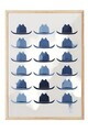 Tablou decorativ, 108932, Lemn masiv, Sticla PVC, Multicolor