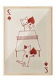 Tablou decorativ, 108937, Lemn masiv, Sticla PVC, Multicolor
