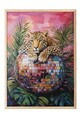 Tablou decorativ, 108942, Lemn masiv, Sticla PVC, Multicolor