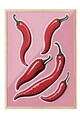 Tablou decorativ, 109057, Lemn masiv, Sticla PVC, Multicolor
