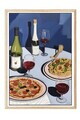 Tablou decorativ, 109062, Lemn masiv, Sticla PVC, Multicolor