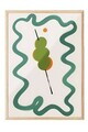 Tablou decorativ, 109076, Lemn masiv, Sticla PVC, Multicolor