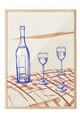 Tablou decorativ, 109080, Lemn masiv, Sticla PVC, Multicolor