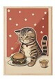 Tablou decorativ, 109086, Lemn masiv, Sticla PVC, Multicolor