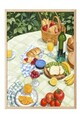 Tablou decorativ, 109106, Lemn masiv, Sticla PVC, Multicolor