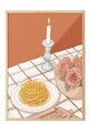 Tablou decorativ, 109107, Lemn masiv, Sticla PVC, Multicolor