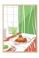 Tablou decorativ, 109110, Lemn masiv, Sticla PVC, Multicolor