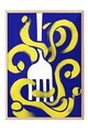 Tablou decorativ, 109135, Lemn masiv, Sticla PVC, Multicolor