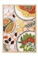 Tablou decorativ, 109154, Lemn masiv, Sticla PVC, Multicolor
