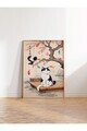 Tablou decorativ, 109165, Lemn masiv, Sticla PVC, Multicolor