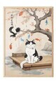 Tablou decorativ, 109165, Lemn masiv, Sticla PVC, Multicolor
