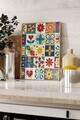 Tablou decorativ, 109491, Lemn masiv, Sticla PVC, Multicolor