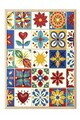 Tablou decorativ, 109491, Lemn masiv, Sticla PVC, Multicolor