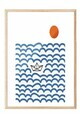 Tablou decorativ, 109505, Lemn masiv, Sticla PVC, Multicolor