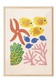 Tablou decorativ, 109513, Lemn masiv, Sticla PVC, Multicolor