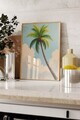 Tablou decorativ, 109516, Lemn masiv, Sticla PVC, Multicolor