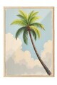Tablou decorativ, 109516, Lemn masiv, Sticla PVC, Multicolor