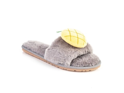 Papuci de casa dama Funky Steps, Aria Brown, marimea 39-40