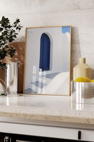 Tablou decorativ, 109519, Lemn masiv, Sticla PVC, Multicolor