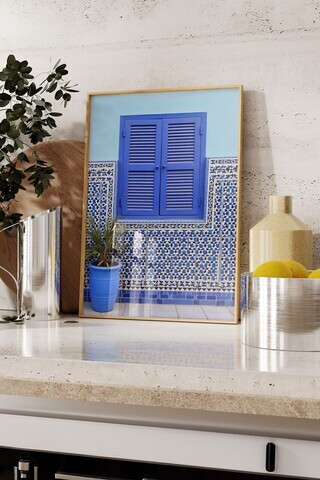 Tablou decorativ, 109529, Lemn masiv, Sticla PVC, Multicolor
