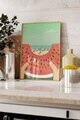Tablou decorativ, 109532, Lemn masiv, Sticla PVC, Multicolor