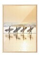 Tablou decorativ, 109534, Lemn masiv, Sticla PVC, Multicolor