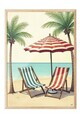 Tablou decorativ, 109542, Lemn masiv, Sticla PVC, Multicolor