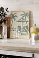 Tablou decorativ, 109543, Lemn masiv, Sticla PVC, Multicolor