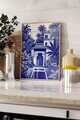 Tablou decorativ, 109545, Lemn masiv, Sticla PVC, Multicolor