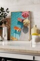 Tablou decorativ, 109547, Lemn masiv, Sticla PVC, Multicolor
