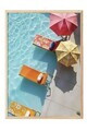 Tablou decorativ, 109547, Lemn masiv, Sticla PVC, Multicolor