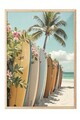 Tablou decorativ, 109548, Lemn masiv, Sticla PVC, Multicolor