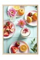 Tablou decorativ, 109549, Lemn masiv, Sticla PVC, Multicolor