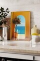 Tablou decorativ, 109560, Lemn masiv, Sticla PVC, Multicolor