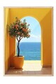 Tablou decorativ, 109560, Lemn masiv, Sticla PVC, Multicolor
