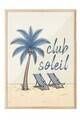 Tablou decorativ, 109563, Lemn masiv, Sticla PVC, Multicolor